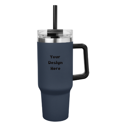Your Design, Your Vibe – Custom Tumbler with Handle