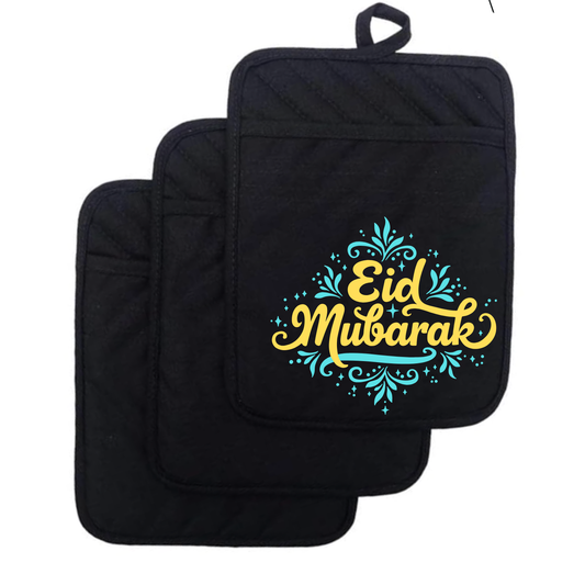 Eid Mubarak Celebration – Kitchen Pot Holder (Pack of 2)