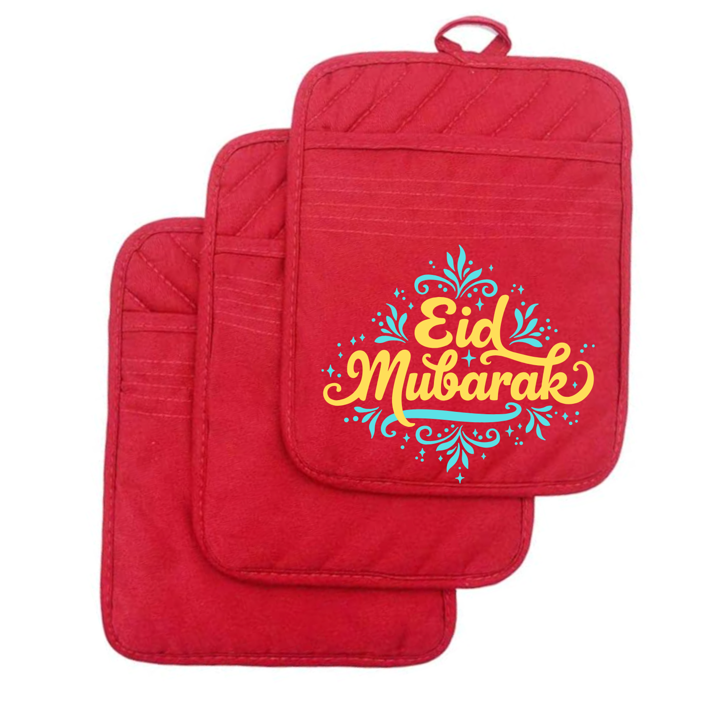 Eid Mubarak Celebration – Kitchen Pot Holder (Pack of 2)
