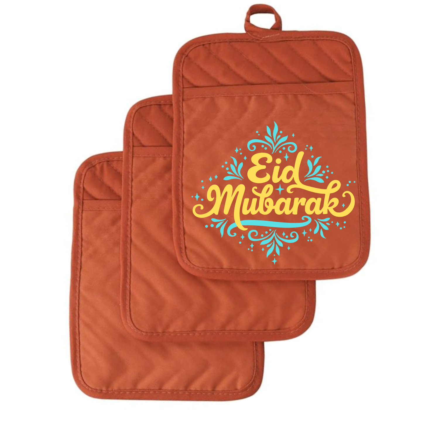 Eid Mubarak Celebration – Kitchen Pot Holder (Pack of 2)