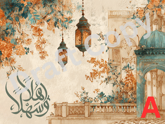“أهلاً وسهلاً” Arabic Welcome Wall Art (Digital Download)