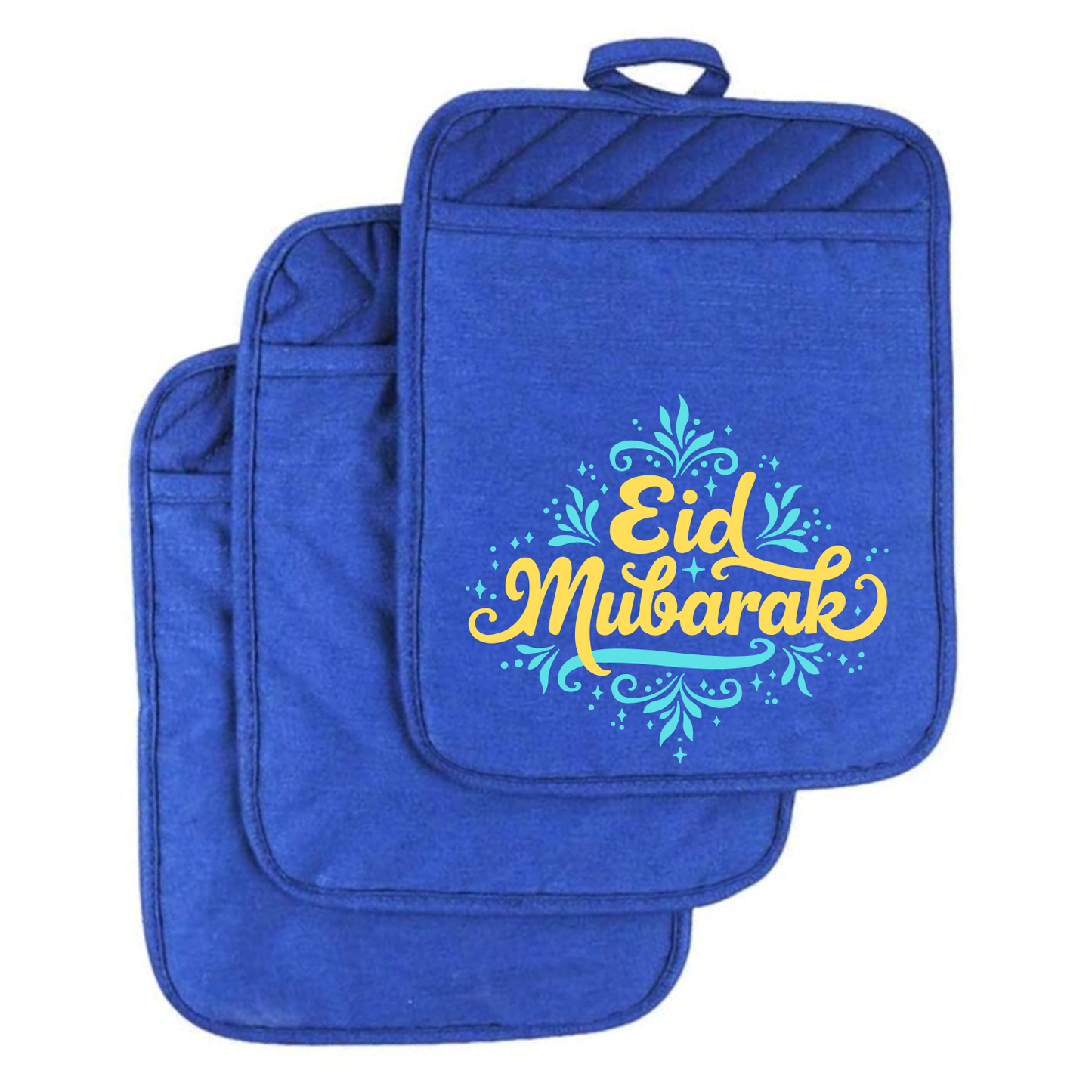 Eid Mubarak Celebration – Kitchen Pot Holder (Pack of 2)