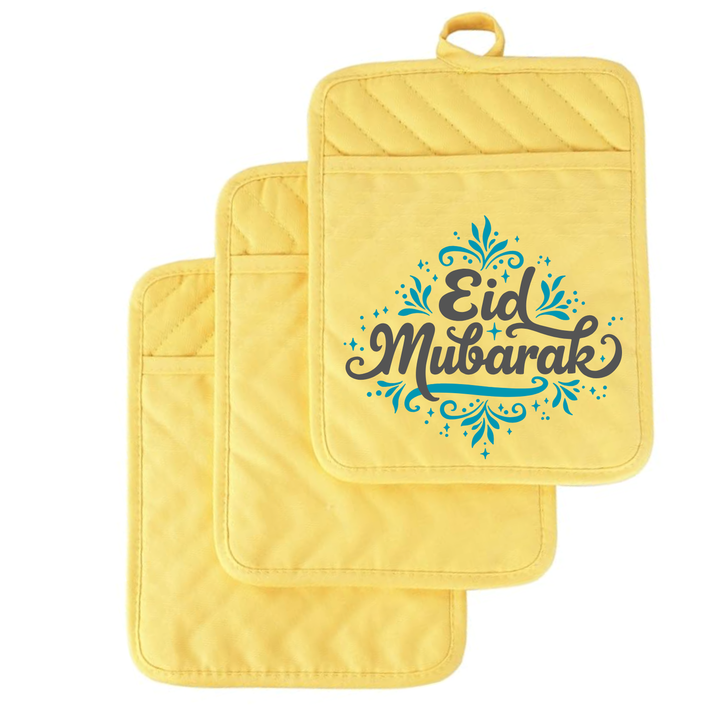 Eid Mubarak Celebration – Kitchen Pot Holder (Pack of 2)