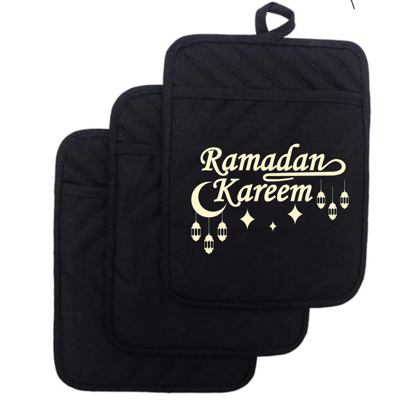 Ramadan Kareem Script – Kitchen Pot Holder (Pack of 2)
