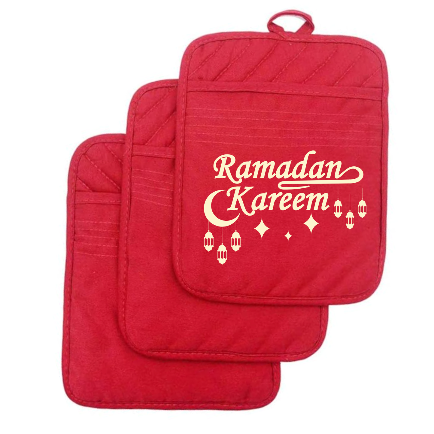 Ramadan Kareem Script – Kitchen Pot Holder (Pack of 2)