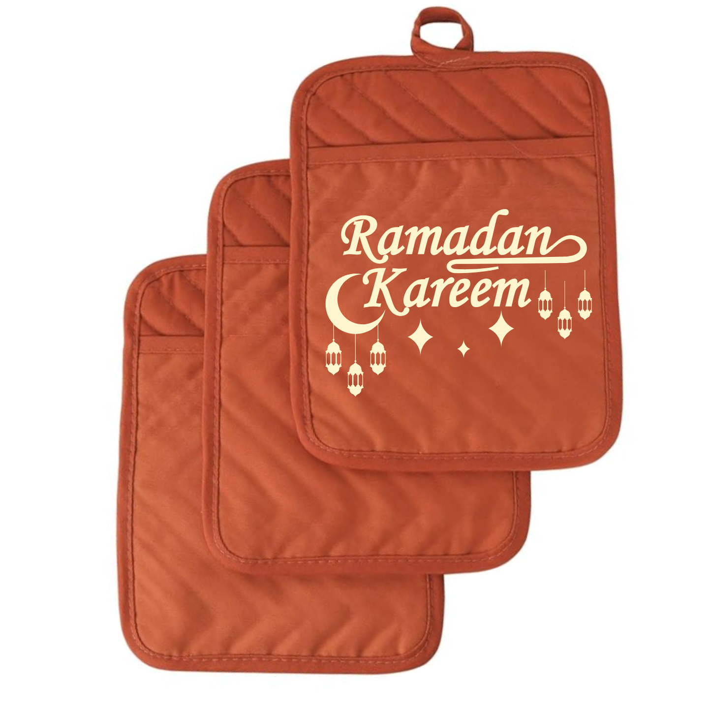 Ramadan Kareem Script – Kitchen Pot Holder (Pack of 2)