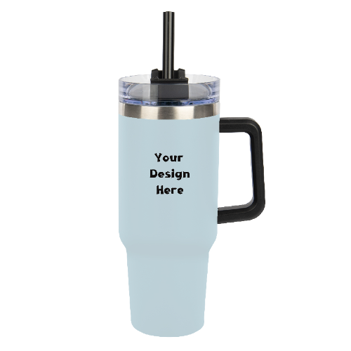 Your Design, Your Vibe – Custom Tumbler with Handle
