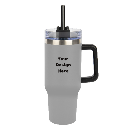 Your Design, Your Vibe – Custom Tumbler with Handle