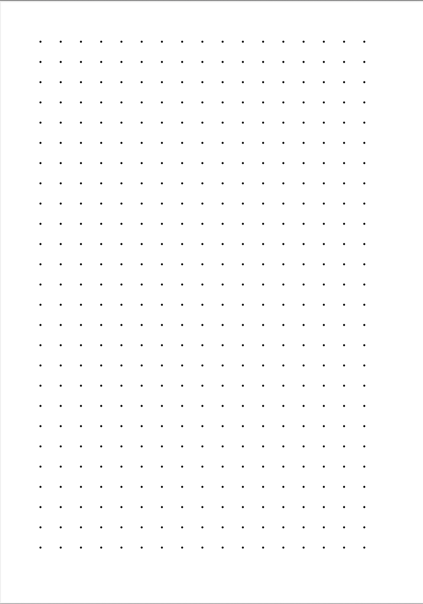 Dotted Paper Journal