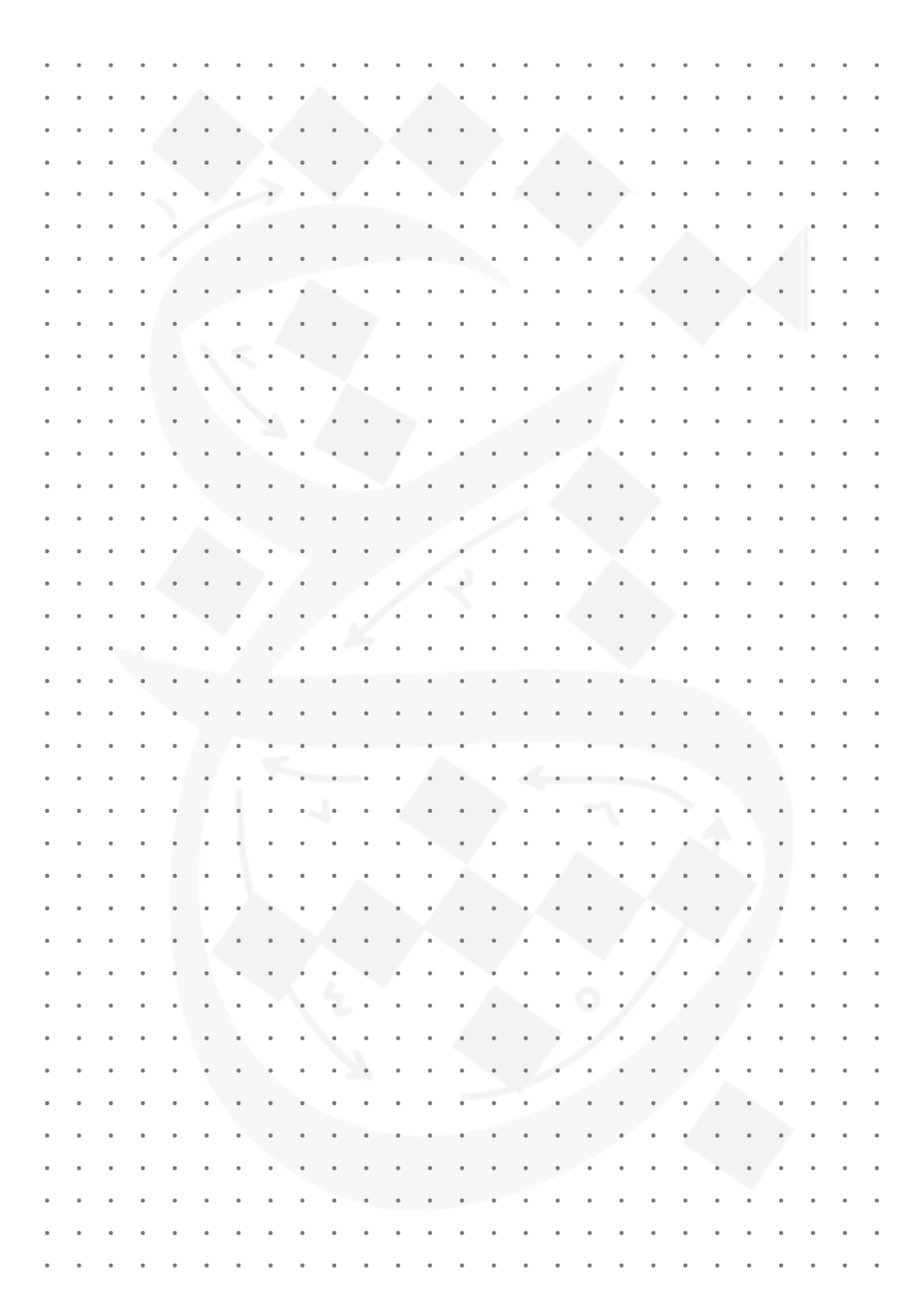 Mystic “ع” Journal – Arabic Grid Notebook with Mandala Elegance