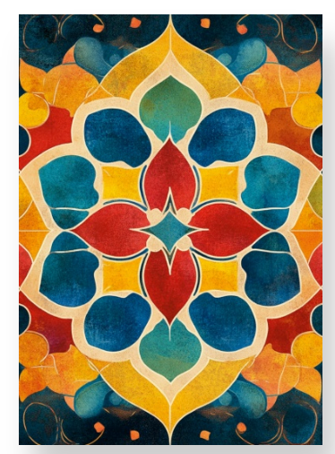 Radiance in Repetition Dotted Paper