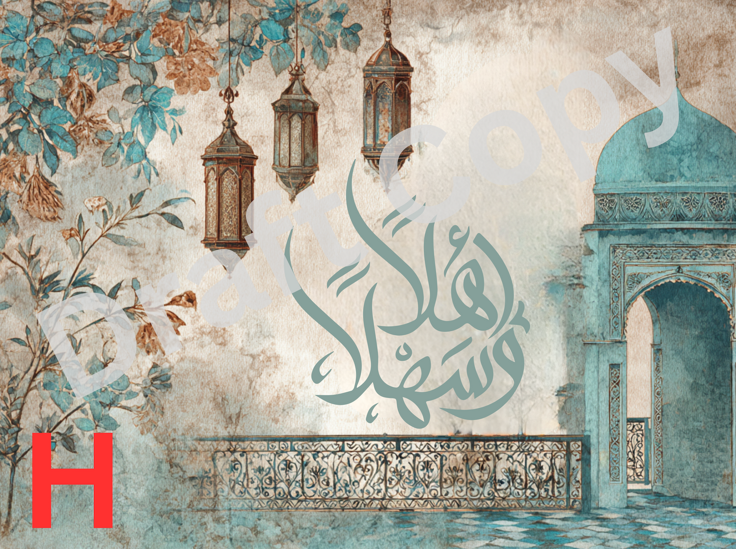 “أهلاً وسهلاً” Arabic Welcome Wall Art (Digital Download)